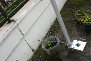 Attaching Rods and Fence