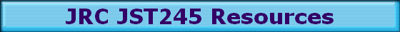 JRC JST245 Resources